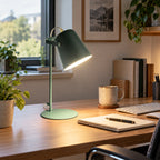 Desk Lamp Adjustable Swivel Arm Warm LED