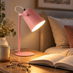 Desk Lamp Adjustable Swivel Arm Warm LED
