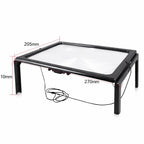 Desk Magnifier 3x Optical LED Foldable