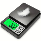 Digital Kitchen Scale 0.00035 Oz Precision Backlit LCD