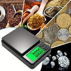 Digital Kitchen Scale 0.00035 Oz Precision Backlit LCD