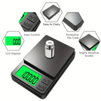 Digital Kitchen Scale 0.00035 Oz Precision Backlit LCD