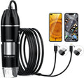 Digital Microscope 1600x Magnification USB-Powered Live Display