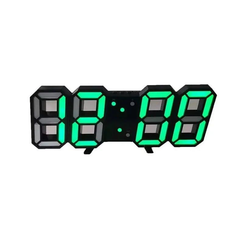 Digital Wall Clock Large Dimmable LED USB & Remote