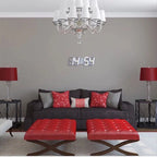 Digital Wall Clock Large Dimmable LED USB & Remote