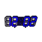 Digital Wall Clock Large Dimmable LED USB & Remote