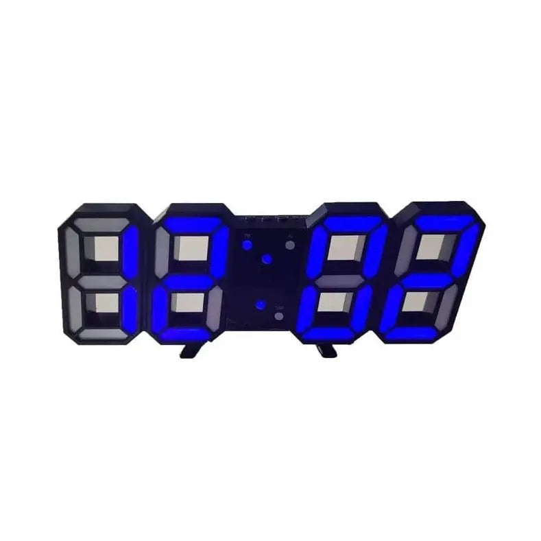 Digital Wall Clock Large Dimmable LED USB & Remote