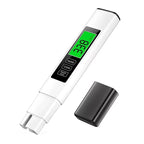 Digital Water Tester 4-in-1 TDS & Temp Titanium Probe
