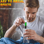 Digital Water Tester 4-in-1 TDS & Temp Titanium Probe