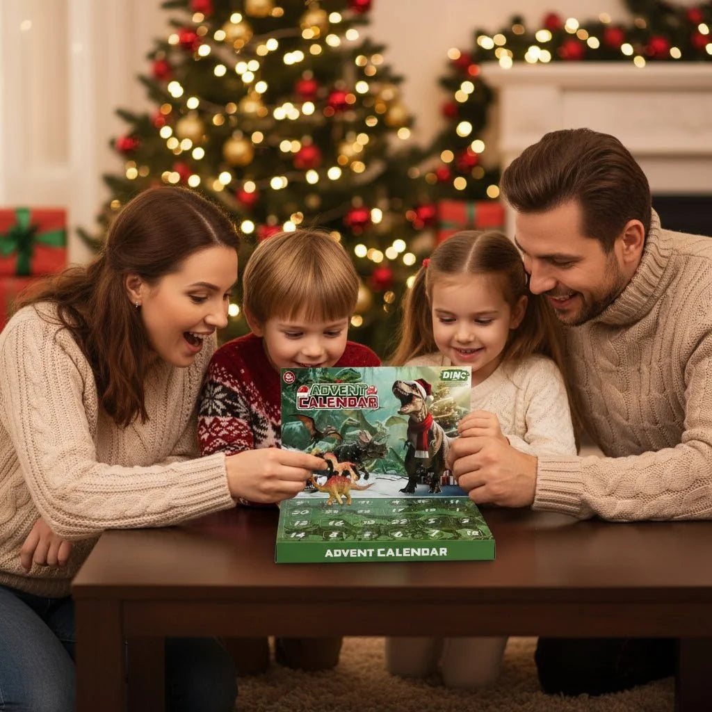 Dinosaur Advent Calendar 24 Daily Toys & Fossils
