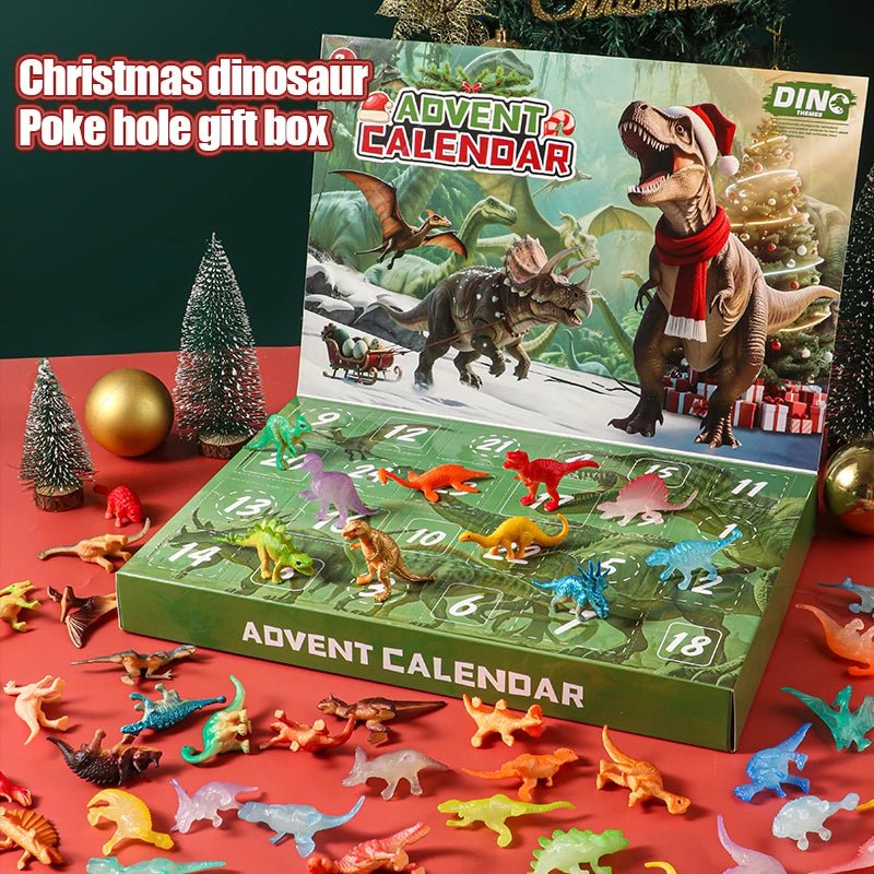 Dinosaur Advent Calendar 24 Daily Toys & Fossils
