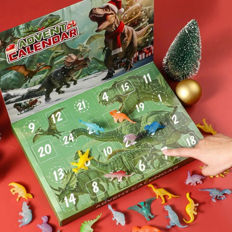 Dinosaur Advent Calendar 24 Daily Toys & Fossils