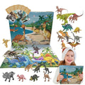 Dinosaur Advent Calendar 24 Figures & Play Mat
