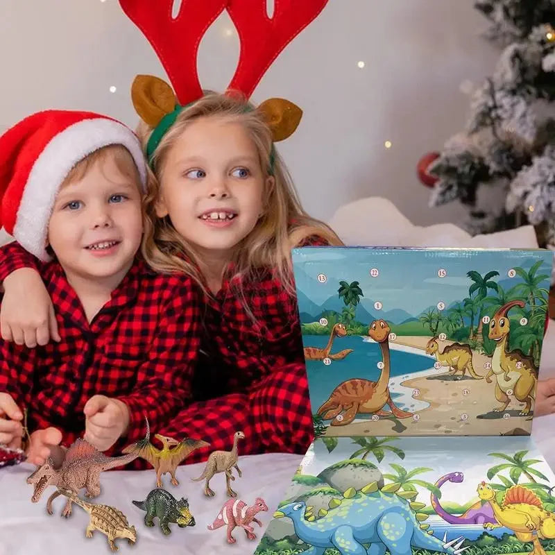 Dinosaur Advent Calendar 24 Figures & Play Mat