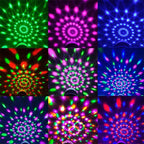 Disco Ball Bulb Rotating Multicolor E27 Base