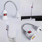 Disco Ball Bulb Rotating Multicolor E27 Base