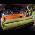 Dog Car Seat Bed Large Faux Leather Non-Slip