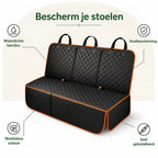 Dog Car Seat Cover Waterproof Non-Slip Hammock Design