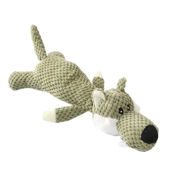 Dog Chew Toy Indestructible Textured Denim Dental Care
