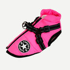 Dog Coat Integrated Harness Water-Resistant Reflective Details