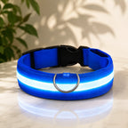 Dog Collar LED Light USB-Rechargeable 3 Light Modes