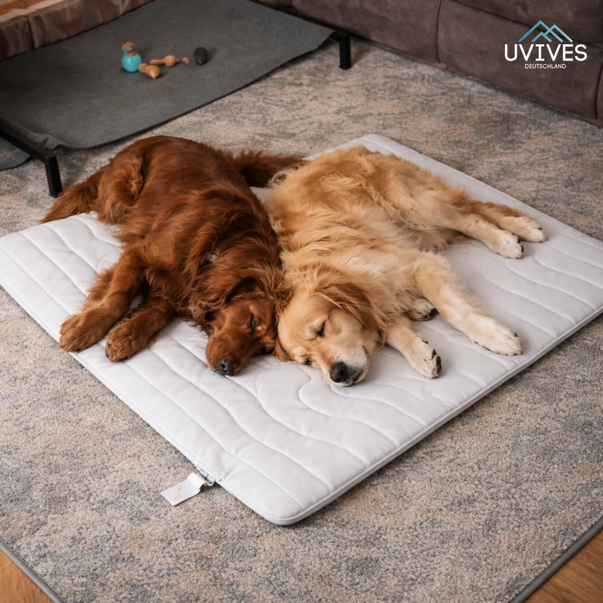 Dog Cooling Mat Self-Cooling Gel Machine Washable & Foldable