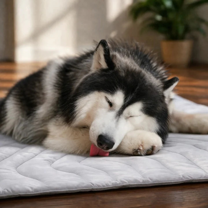 Dog Cooling Mat Self-Cooling Gel Machine Washable & Foldable