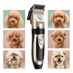 Dog Grooming Trimmer Cordless Quiet Stainless Steel Blade