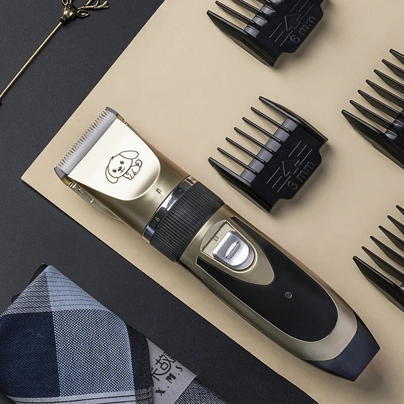Dog Grooming Trimmer Cordless Quiet Stainless Steel Blade