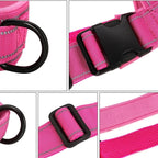 Dog Harness Adjustable No-Pull Reflective Straps Padded Handle