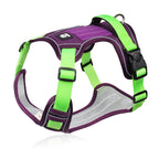 Dog Harness & Leash Set Anti-Pull Front-Clip Integrated LED