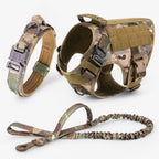 Dog Harness Tactical Vest Control Handle Adjustable Straps
