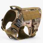 Dog Harness Tactical Vest Control Handle Adjustable Straps