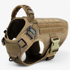 Dog Harness Tactical Vest Control Handle Adjustable Straps