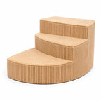 Dog Stairs Orthopedic Foam Non-Slip Corduroy Cover