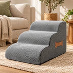 Dog Stairs Soft Foam Non-Slip Washable Cover