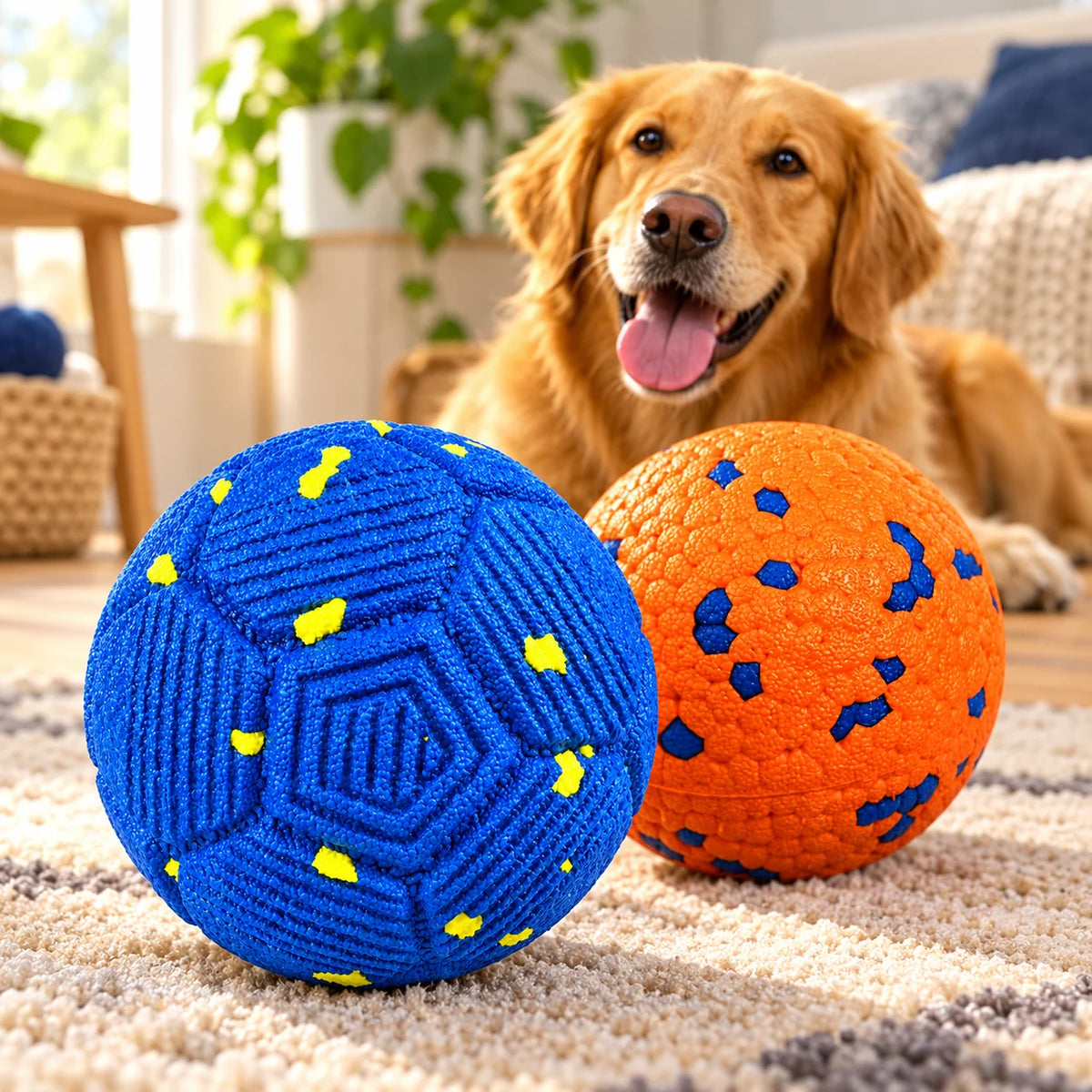 Dog Toy Ball USB Rechargeable Three Play Modes