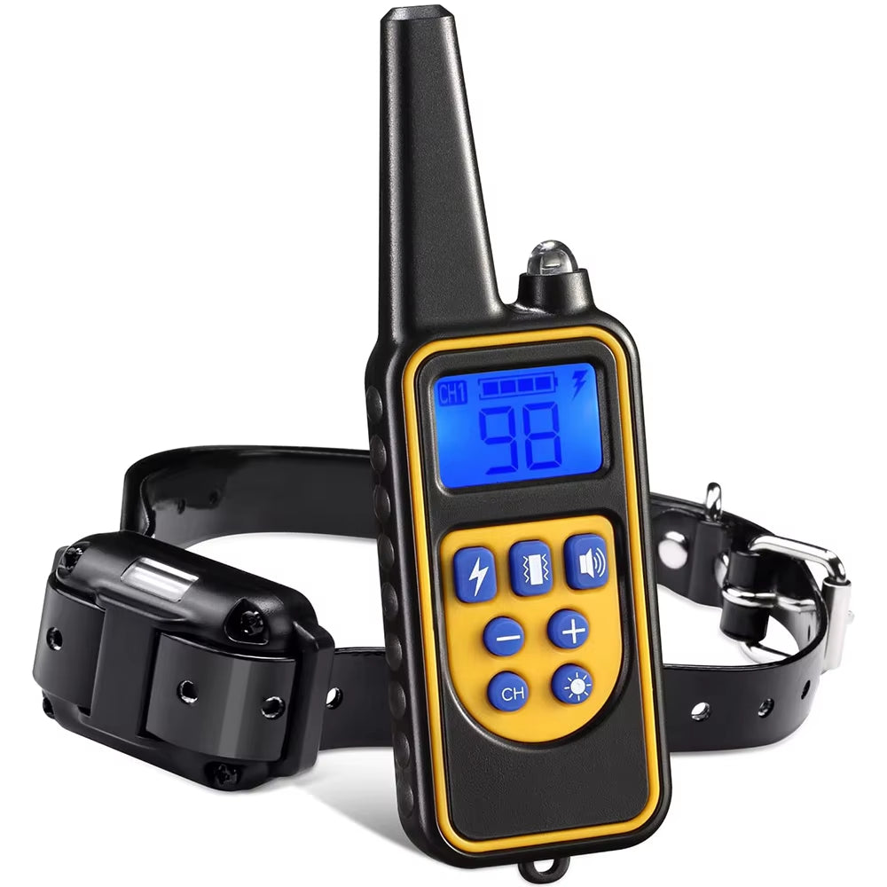 Dog Training Collar Dual Receiver & 2,625 Ft Range
