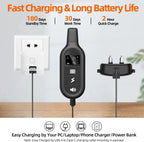 Dog Training Collar Remote Control Water-Resistant USB Rechargeable