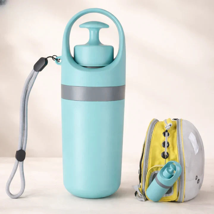 Dog Waste Grabber Touch-Free Six-Prong Integrated Bag Dispenser
