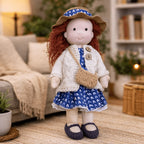 Doll Handcrafted Cotton & Plush 11-Inch