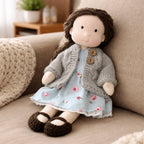 Doll Handcrafted Cotton & Plush 11-Inch