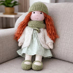 Doll Handcrafted Cotton & Plush 11-Inch