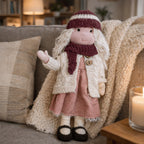 Doll Handcrafted Cotton & Plush 11-Inch