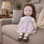 Doll Handcrafted Cotton & Plush 11-Inch