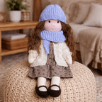 Doll Handcrafted Cotton & Plush 11-Inch