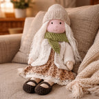 Doll Handcrafted Cotton & Plush 11-Inch