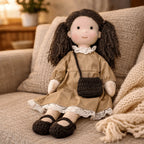 Doll Handcrafted Cotton & Plush 11-Inch