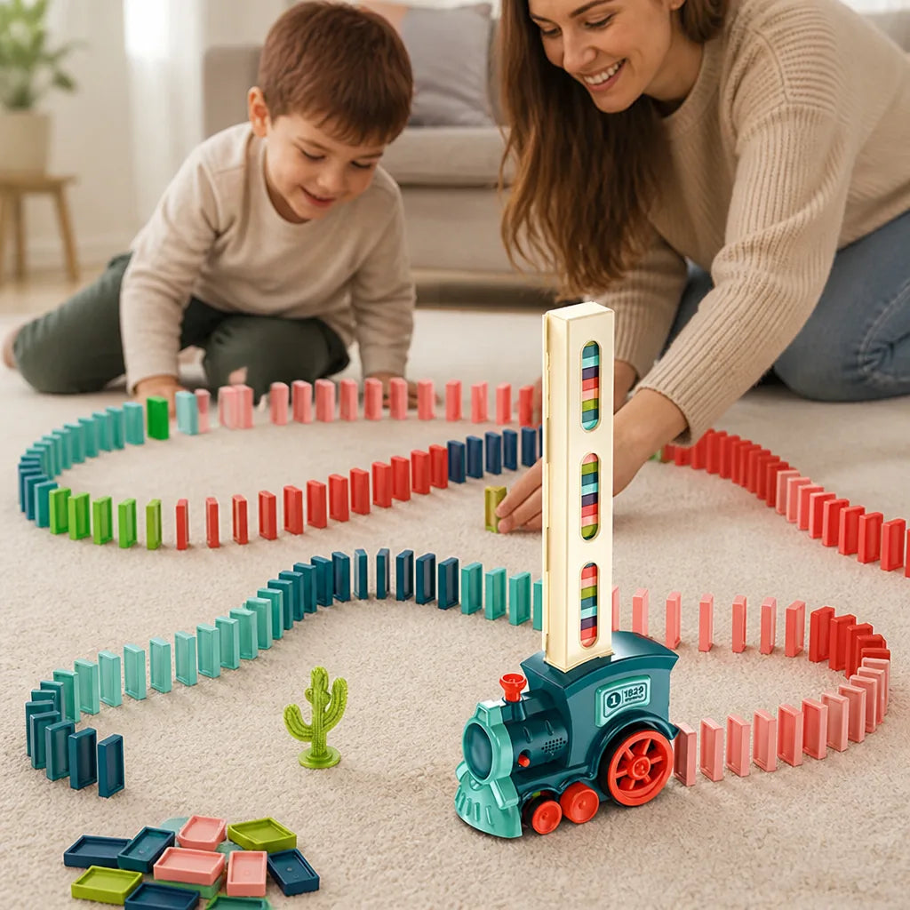 Domino Train Automatic Placement Up to 180 Pieces