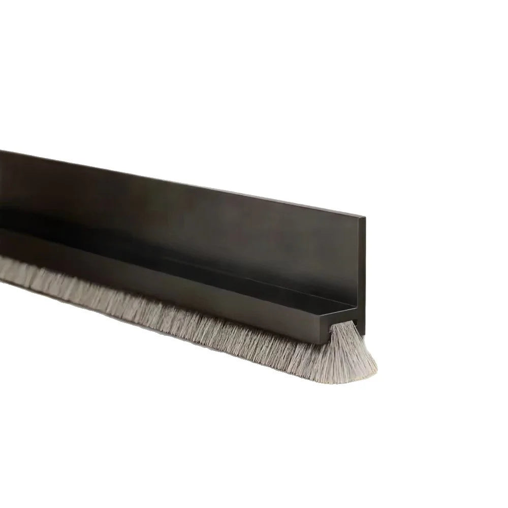 Door Bottom Seal Integrated Brush Draft & Dust Protection